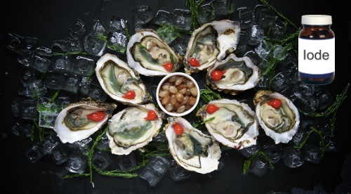 Les faites de manger des fruits de mer apporte de l'iode nécessaire à une bonne santé.
