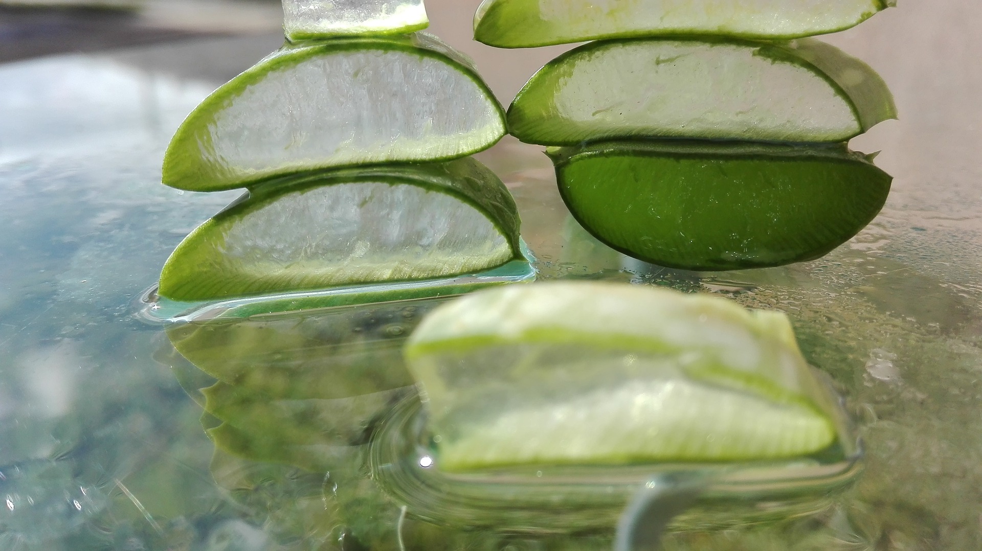 propriétés apaisantes, hydratantes et rafraîchissantes, l'aloe vera est souvent utilisé pour traiter les brûlures.