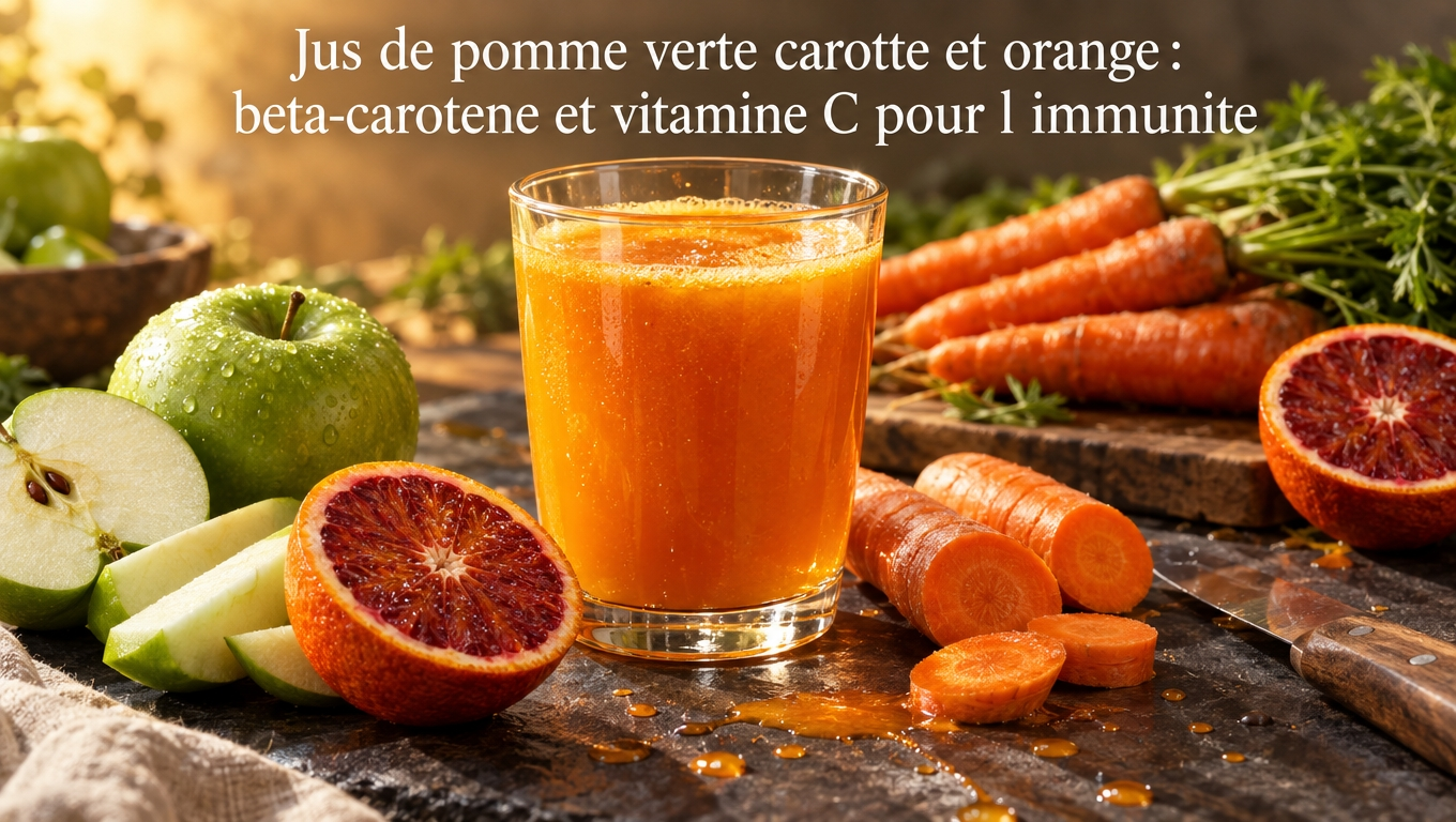 Le duo bêta‑carotène + vitamine C stimule à la fois l'immunité innée (épithéliums muqueux) et l'immunité adaptative (lymphocytes T/B).