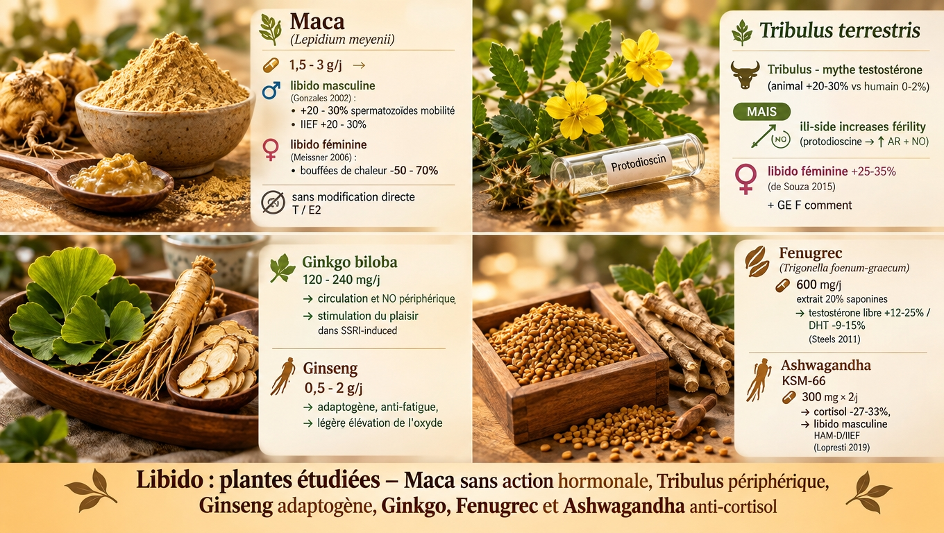 Sommeil, nutrition favorable au NO, sport, Kegel, arrêt du tabac, soutien psychologique : un mode de vie qui restaure le désir sans miracle, en s'appuyant sur un bilan médical au moindre doute.